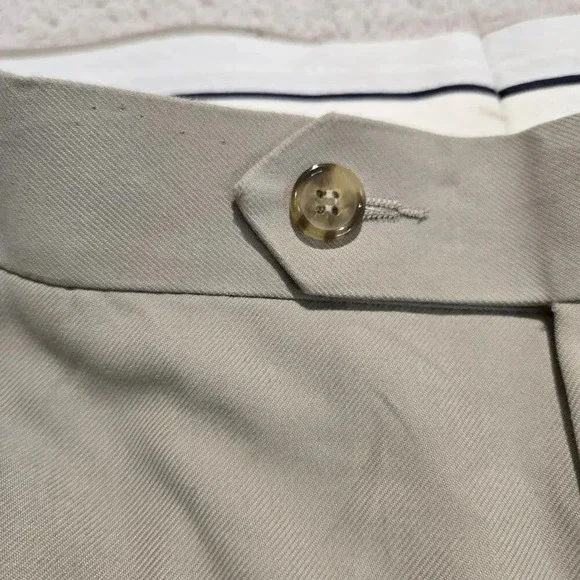PGA Tour Khaki Golf Pants Men's 38x30 NWT Pleated Cuffed - Picture 7 of 16